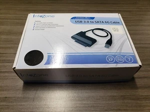 Syba USB 3.0 to SATA 6G Cable SY-ADA20079 Windows XP / Vista / Windows 7 - Picture 1 of 4