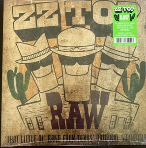 ZZ Top Raw Soundtrack Christmas Red, White And Green Variant Lp Vinyl Sealed! - Picture 1 of 2