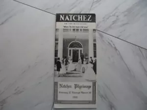 Natchez Pilgrimage Feb.-March 1960 pamplet - Imagen 1 de 3