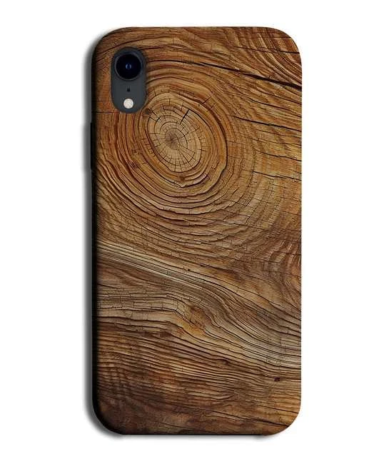 Timber Wood Design Phone Case Cover Wooden Look Effect Print Bark Markings DQ63 — 第 1/1 张图片