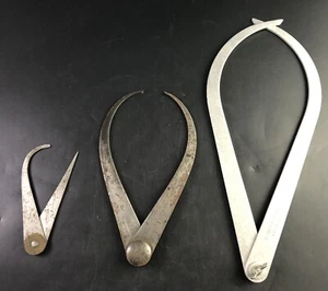 VINTAGE MESSSCHIEBER 3ER SET D1.3 - Bild 1 von 5