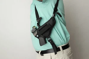 Gun Holster OPTICAL OPTICS SHOULDER FITS KAHR P9-2 3.6" BRL PM9 3.1" BRL 9MM R2 - Picture 1 of 2