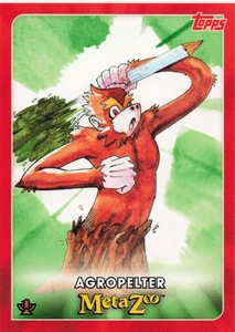 TOPPS METAZOO #1 AGROPELTER - Picture 1 of 2