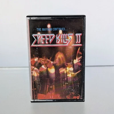 Speed Kills 2 The Mayhem Continues Thrash Metal Cassette Tape Comp TFLAG2 1986 - Image 1 of 4