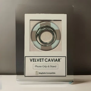 Luxury Phone Grip + Stand *** Velvet Caviar *** MagSafe Compatible *** - Photo 1 sur 2