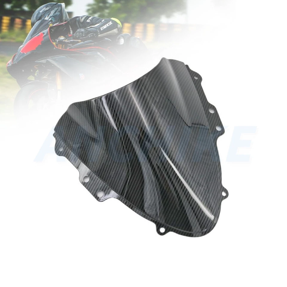 Pára-brisa ABS motocicleta para Suzuki GSXR 600 750 '04-05 fibra de carbono - Imagem 1 de 4