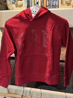 Gap Kids Size XL (12) Admiral Red Large Logo Pullover Sweatshirt -EUC - Image 1 of 4