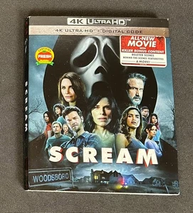 SCREAM (2022, 4K UHD + Digital - Paramount) NEW w/ Slip – Woodsboro never stays - Picture 1 of 2