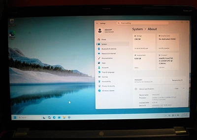 "Laptop HP Pavilion DV7 Windows 11 Pro i5-2410m 256 GB SSD 12 GB 17,3""" - Imagen 1 de 4