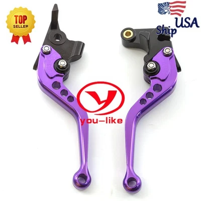 Juego de palancas de embrague de freno cortas CNC para Honda CBR300R 2014-2015 CBR250R 2011-2015 Foto 1 de 4