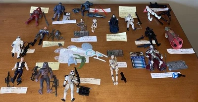 Lote De 17 Figuras TVC Colección Star Wars De Colección + Muchos Accesorios Años 90 Foto 1 de 4