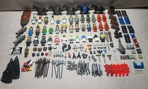 Lego Vintage Castle Pirate Ninja Western Minifigure & Accessories Lot - Picture 1 of 10