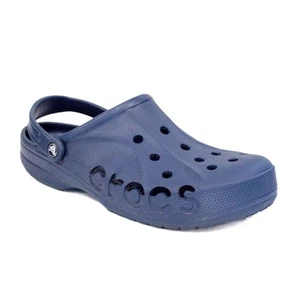 Zapatos para hombre talla 12_Crocs zuecos estilo Baya en azul zapatos cómodos sin cordones en muy buen estado - Imagen 1 de 8