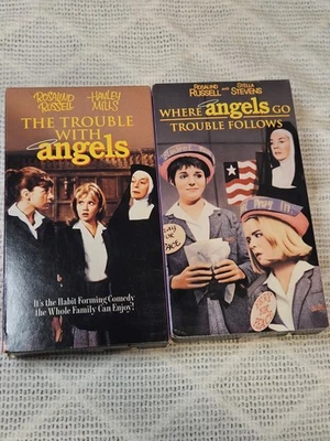 The Trouble With Angels / Where Angels Go Trouble Follows VHS Set - Image 1 of 4