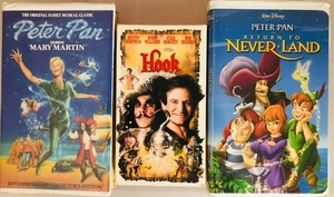 Hook/Peter Pan VHS Tape Lot - Picture 1 of 3