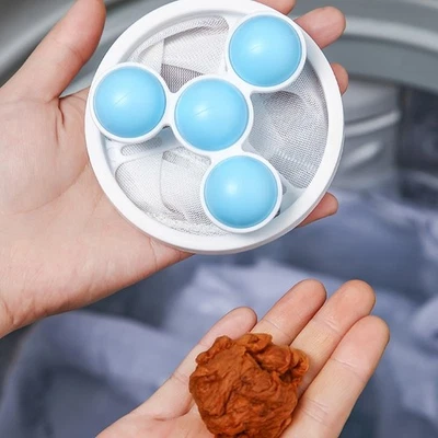 Washing Machine Lint Collector Nylon Mesh Hair Catcher Laundry Tool For Home Use Foto 1 de 4