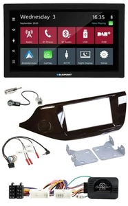 Blaupunkt DAB Bluetooth USB Lenkrad 2DIN Autoradio für Kia Ceed ab 2012 glänzend - Bild 1 von 12
