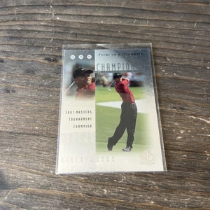2001 Upper Deck SP Authentic TIGER WOODS #FC8 Focus On A Champion - Picture 1 of 4