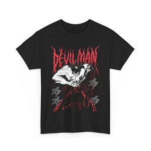 T-Shirt Anime Devilman Crybaby schwarz - Bild 1 von 4