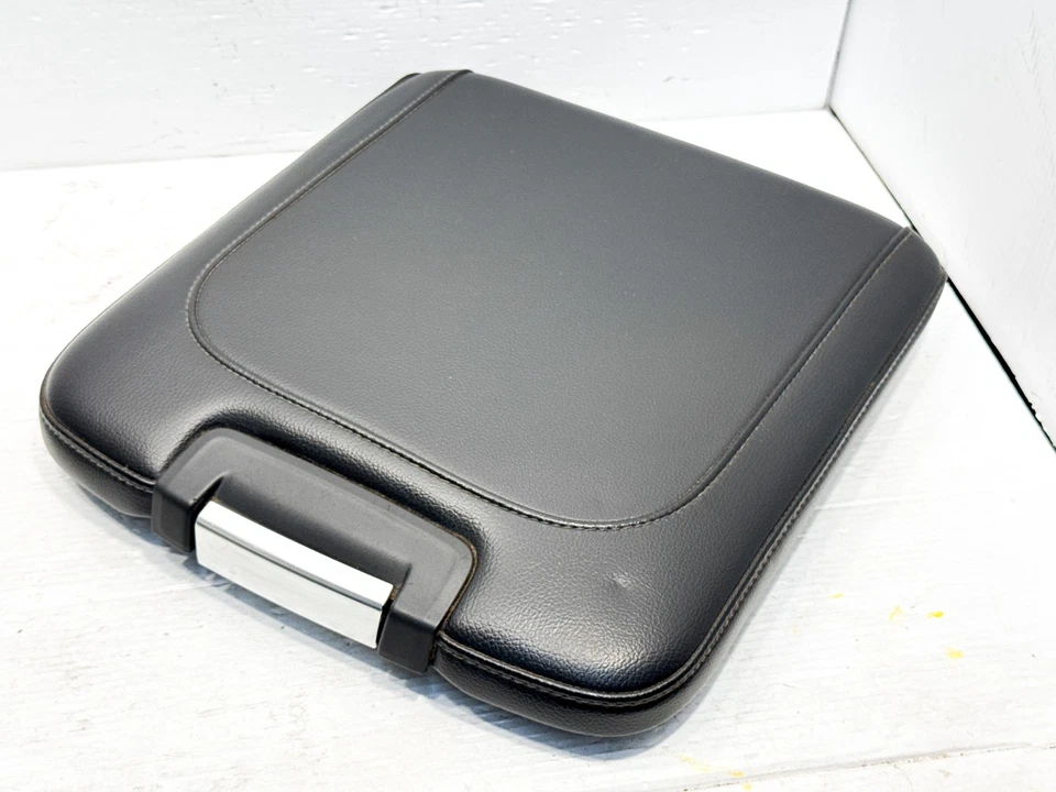 Dodge Ram 2500 3500 2019-2025 asiento de salto consola tapa reposabrazos cuero negro OEM Foto 1 de 4