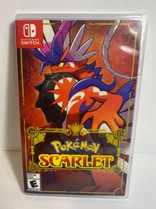 Pokémon Scarlatto Nintendo Switch 2022 Gioco Completo Autentico Versione USA - Foto 1 di 4