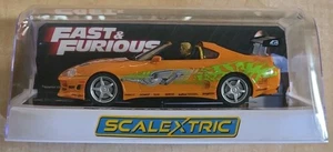 Scalextric Fast & Furious Toyota Supra Mk IV DPR W/ Lights 1/32 Slot Car C4591 - Picture 1 of 6