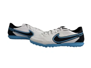 Nike Tiempo Legend 9 Club TF Blast Pack tacchetti in erba bianchi da uomo taglia 13 DA1193-146 - Foto 1 di 13