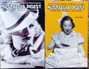 NOSTALGIA DIGEST - Two (2) Issues from Summer 2024 - Spring 2025 - Imagen 1 de 3