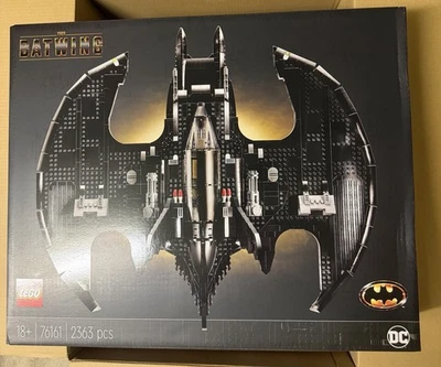 Brand New Sealed LEGO 76161 DC Comics Super Heroes Batman: 1989 batwing Retired - image 1 of 2