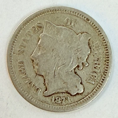 1873 Three Cent Nickel - Image 1 of 2