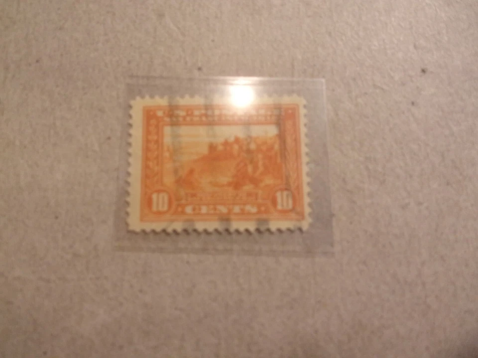 USA Used, 1913 Issue, 10 CentPanama Pacific Exposition, Orange, Perf 12 - Image 1 of 1