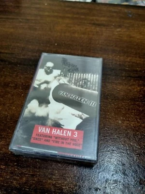 Van Halen III INDIA SEALED CASSETTE MINT TAPE - Image 1 of 4
