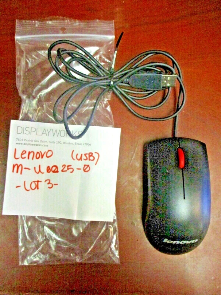 LENOVO M-U0025-0 USB MOUSE - Image 1 of 1