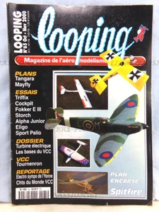 MAGAZINE LOOPING N°65, OCTOBRE/NOVEMBRE 2000 + PLAN ENCARTÉ "SPITFIRE" - Picture 1 of 19
