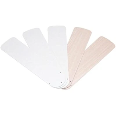 Westinghouse Lighting 7741600 52-Inch White/Bleached Oak Replacement Fan Blades, - Image 1 of 3