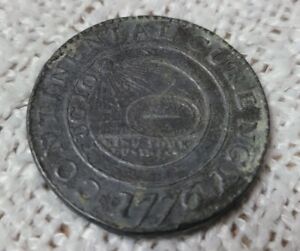 1776 CONTINENTAL CURRENCY FUGIO MIND YOUR BUSINESS COLONIAL COIN TOKEN