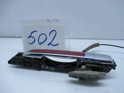 06 - 10 INFINITI M35 M45 MANIJA PUERTA EXTERIOR LADO PASAJERO TRASERO DERECHO ROJO OEM Foto 1 de 4