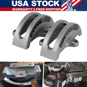 14" Bandsaw Trunnions with Degree Scale for Most 14-Inch Wood Band Saws 2Pcs - Picture 1 of 12