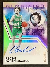 2020-21 Panini Recon Glorified Signatures Carsen Edwards #GS-CEW Auto