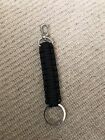 Black Paracord Key Hanger. New. V19.
