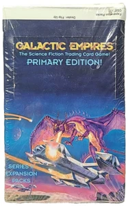 Caja de cartas coleccionables Galactic Empires serie 2 36 paquetes 1994 edición primaria sellada - Imagen 1 de 5