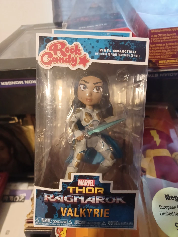 Figura Vinilo Marvel Thor Ragnarok Rock Candy Valkyrie de Funko Foto 1 de 1