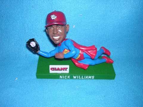 Nick Williams Lehigh Valley Ironpigs Bobblehead Baseball (NIB) Cover