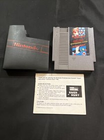 😎Nintendo NES - Original Game Super Mario Brothers and Duck Hunt w/ Manual😎