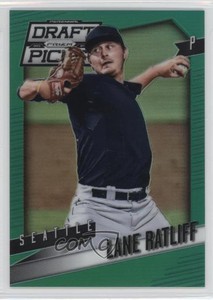 2014 Panini Prizm Perennial Draft Picks Green Prizms /35 Lane Ratliff #61