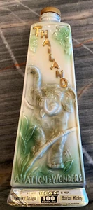 JIM BEAM DECANTER Thailand A Nation of Wonders 1969 Mid Century Bar Ware - Picture 1 of 3