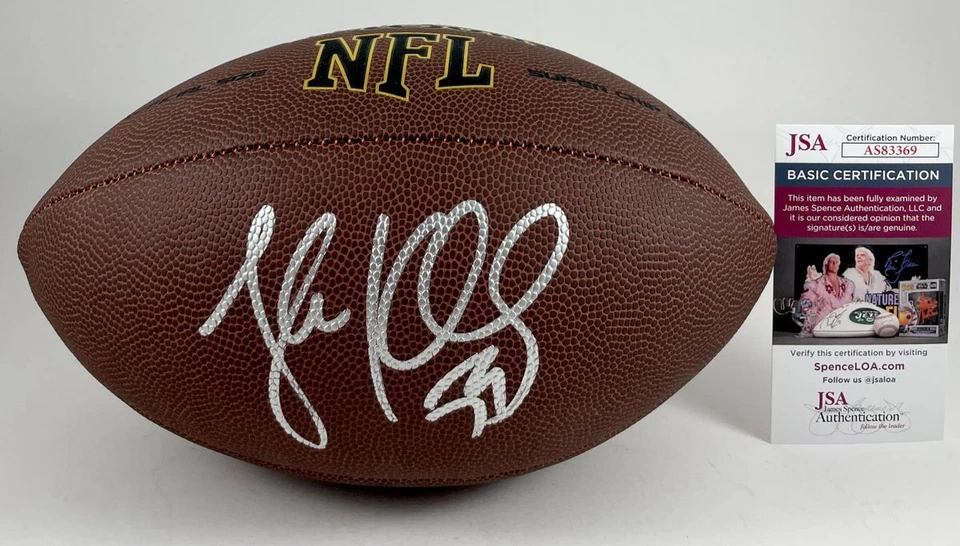 NFL Carolina Panthers LB Luke Kuechly Signed Official Wilson Football JSA COA - Image 1 of 2