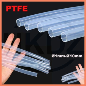 Clear PFA FEP F46 PTFE Tube Hose Pipe ID Ø0.8/1/2/2.5/3/4/5/6~10mm Various Size - Picture 1 of 61