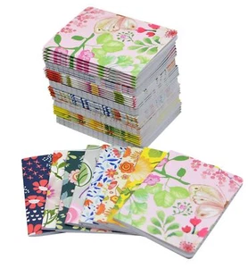 YYaaloa 48pcs Mini Notepads Pocket Notebooks Happy Journal Small Notebooks Bu... - Picture 1 of 8