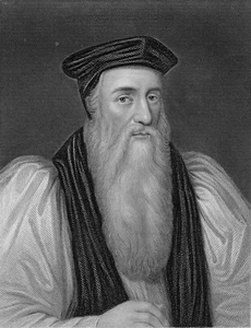 Archbishop of Canterbury THOMAS CRANMER 1835 engraving W Holl sc - Picture 1 of 4